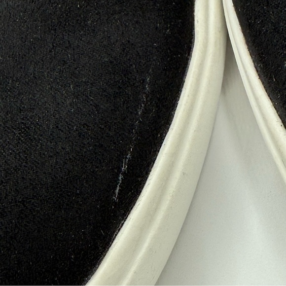 Giani Bernini Xenaa Black Slip-on Wedge Sneakers Suede & Leather Platform SZ 7.5 - Picture 13 of 15